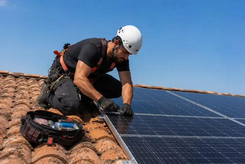 Maintenance et monitoring de panneaux solaires à Kertzfeld